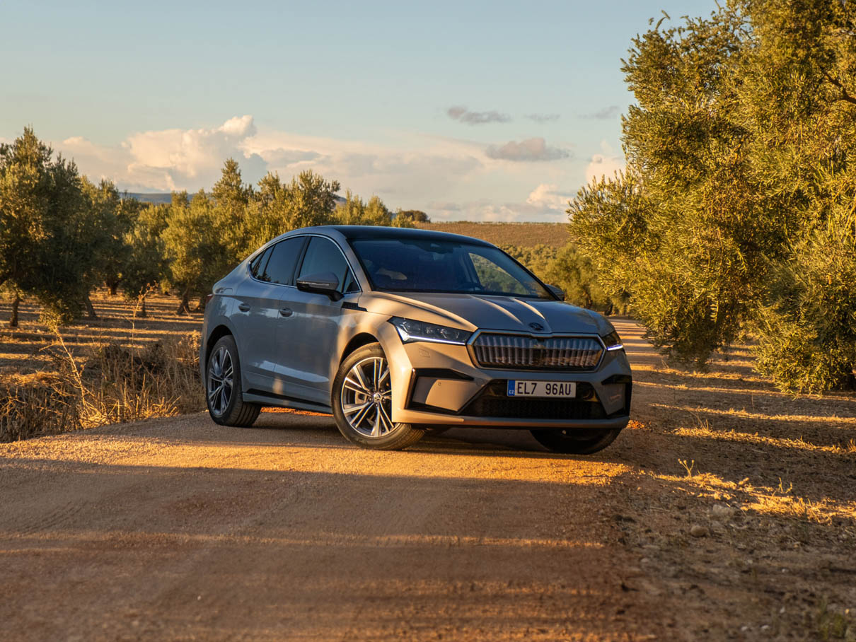 Skoda Enyaq with sustainable leather interiors