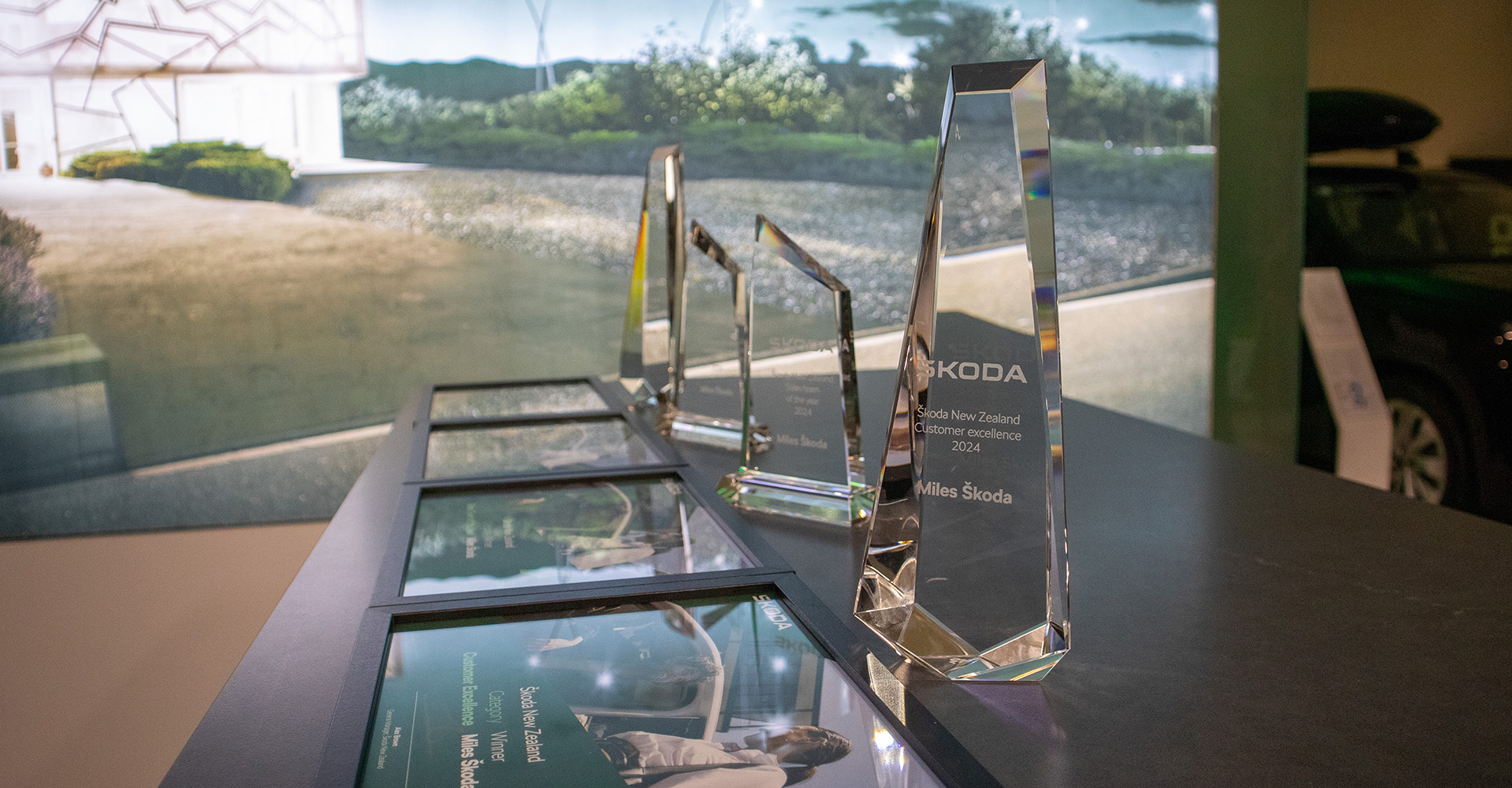 Skoda dealership awards