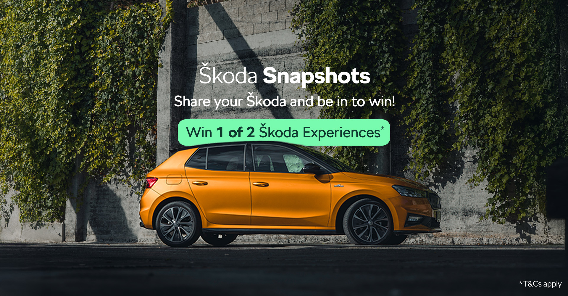 Skoda Snapshots Giveaway